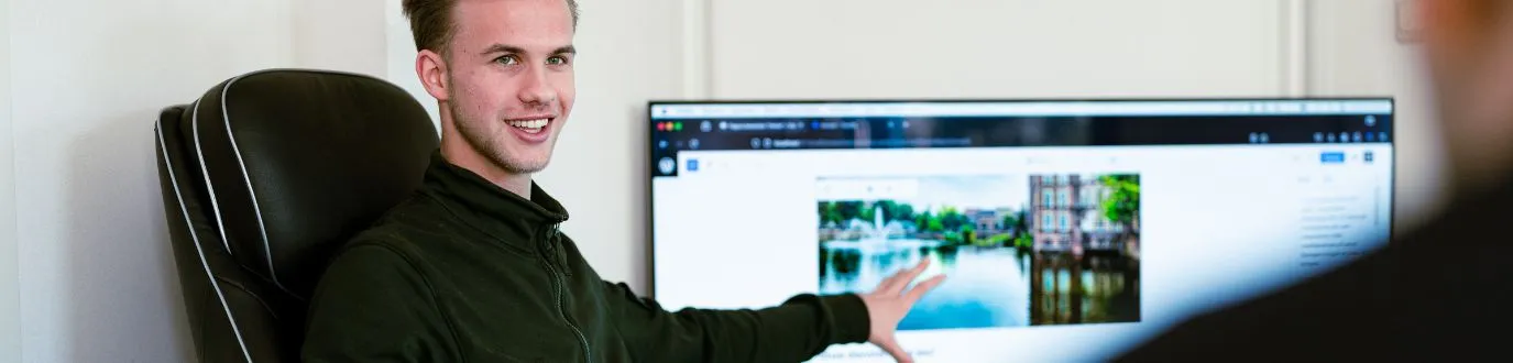 Korte lijnen bij Gradify, direct contact met je developer